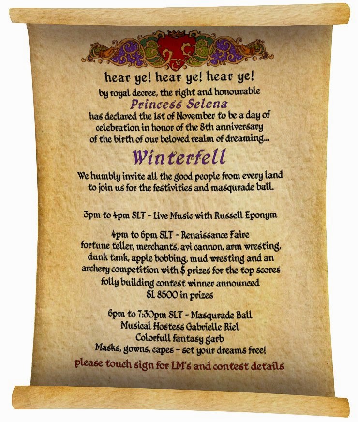 Winterfell 8th invite