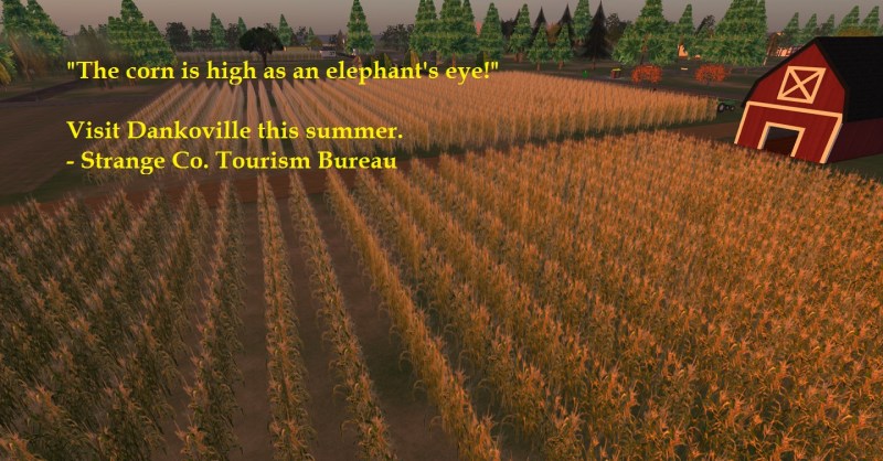 Dankoville Tourism Ad-Poster Summer Corn - Copy